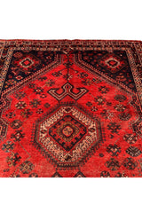 AUTHENTIC HAND KNOTTED ANTIQUE SHRZ WOOL AREA RUG 9.6 X 6.6 FT (460 GER)