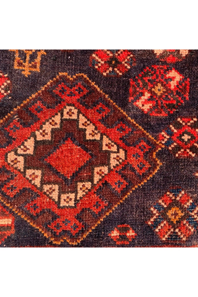 AUTHENTIC HAND KNOTTED ANTIQUE SHRZ WOOL AREA RUG 9.6 X 6.6 FT (460 GER)