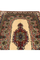 AUTHENTIC HAND KNOTTED VINTAGE QIRMOUN WOOL AREA RUG 9.8 X 6.10 FT (1286 GER)