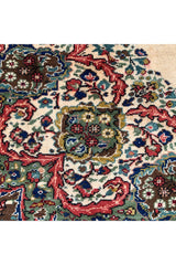 AUTHENTIC HAND KNOTTED VINTAGE QIRMOUN WOOL AREA RUG 9.8 X 6.10 FT (1286 GER)