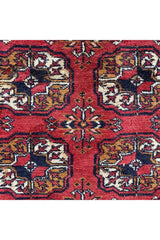 AUTHENTIC HAND KNOTTED PAKISTANI BOKHARA JHALDAR WOOL AREA RUG 7.10 X 5.0 FT (511 GER)