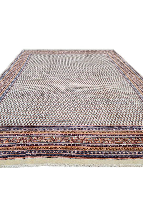 VINTAGE BADAM GUL MIR 13.3 x 9.6 Ft