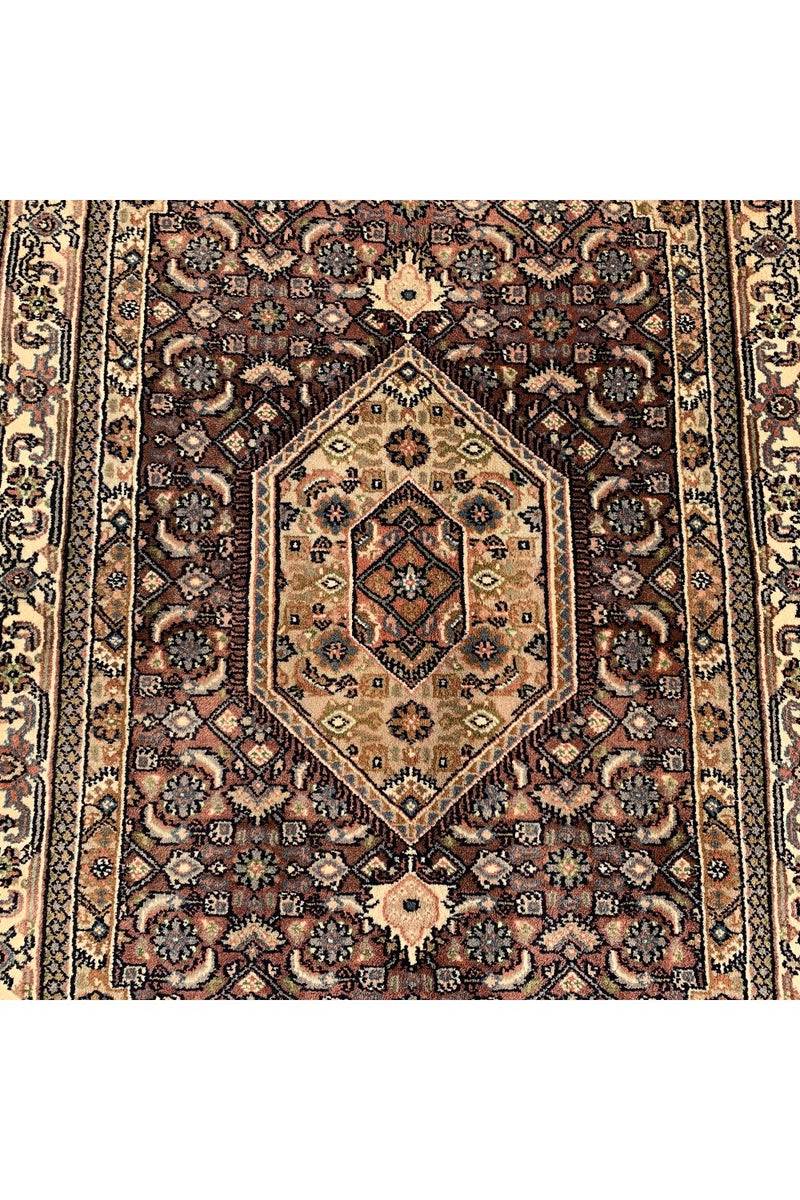 AUTHENTIC HAND KNOTTED VINTAGE BIJOUR WOOL AREA RUG 5.3 X 3.1 FT (612 GER)