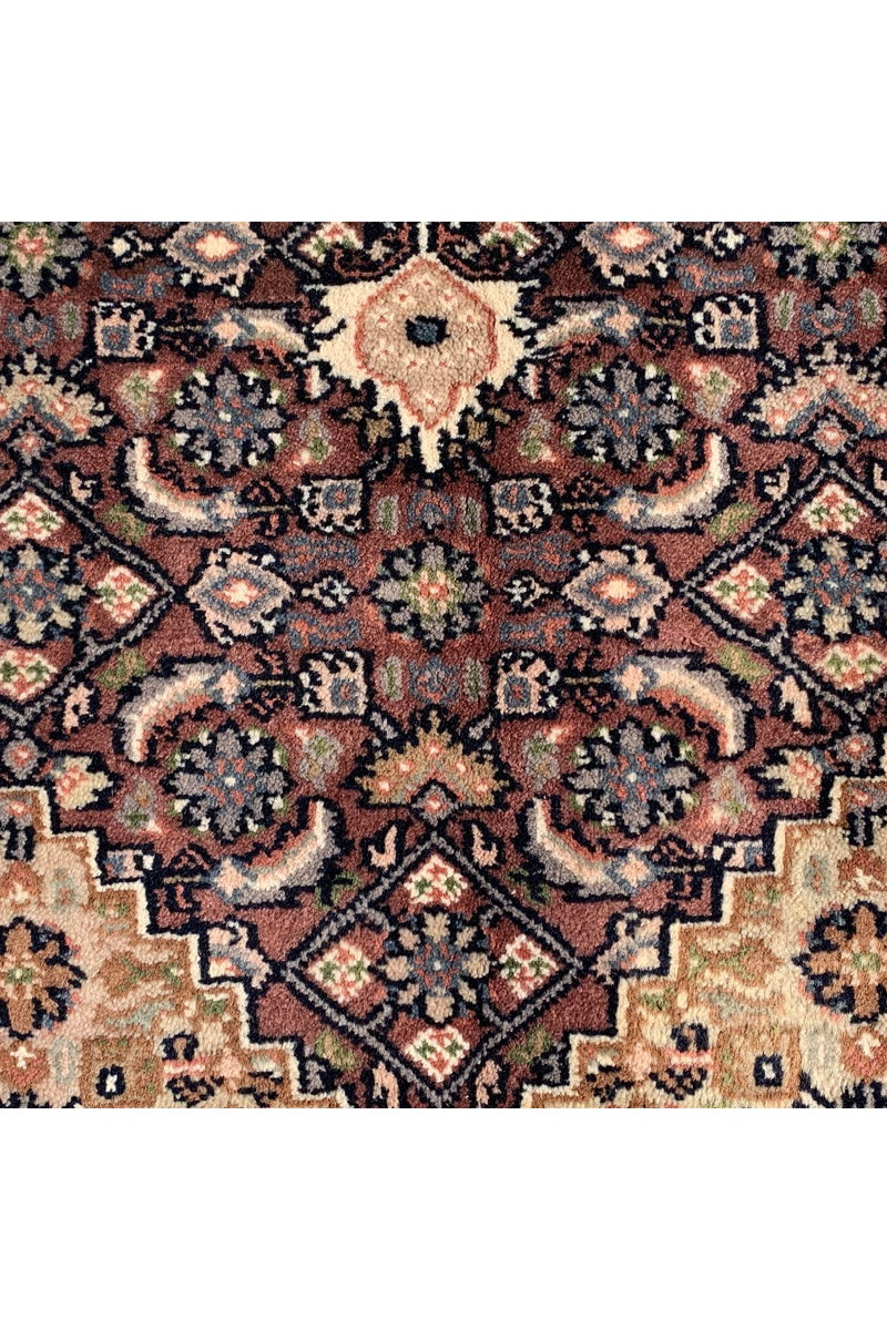 AUTHENTIC HAND KNOTTED VINTAGE BIJOUR WOOL AREA RUG 5.3 X 3.1 FT (612 GER)