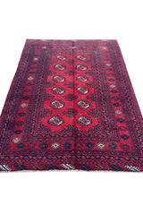 AUTHENTIC HAND KNOTTED VINTAGE HAMIDOUN WOOL AREA RUG 6.1 X 4.6 FT (498 GER)