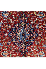 AUTHENTIC HAND KNOTTED VINTAGE QIRMOUN WOOL AREA RUG 6.0 X 4.3 FT (577 GER)