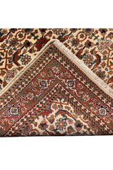 AUTHENTIC HAND KNOTTED VINTAGE INDO WOOL AREA RUG 5.11 X 4.1 FT (582 GER)