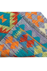 MODERN CHOBI KILIM 2.10 X 1.10 FT