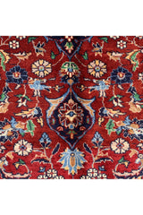 AUTHENTIC HAND KNOTTED VINTAGE QIRMOUN WOOL AREA RUG 6.0 X 4.3 FT (577 GER)