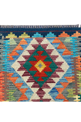 MODERN CHOBI KILIM 2.9 X 1.10 FT