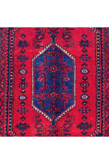 AUTHENTIC HAND KNOTTED VINTAGE HAMIDOUN WOOL AREA RUG 6.9 X 4.4 FT (513 GER)