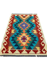 MODERN CHOBI KILIM 2.10 X 2.0 FT