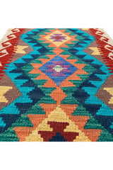 MODERN CHOBI KILIM 2.10 X 2.0 FT