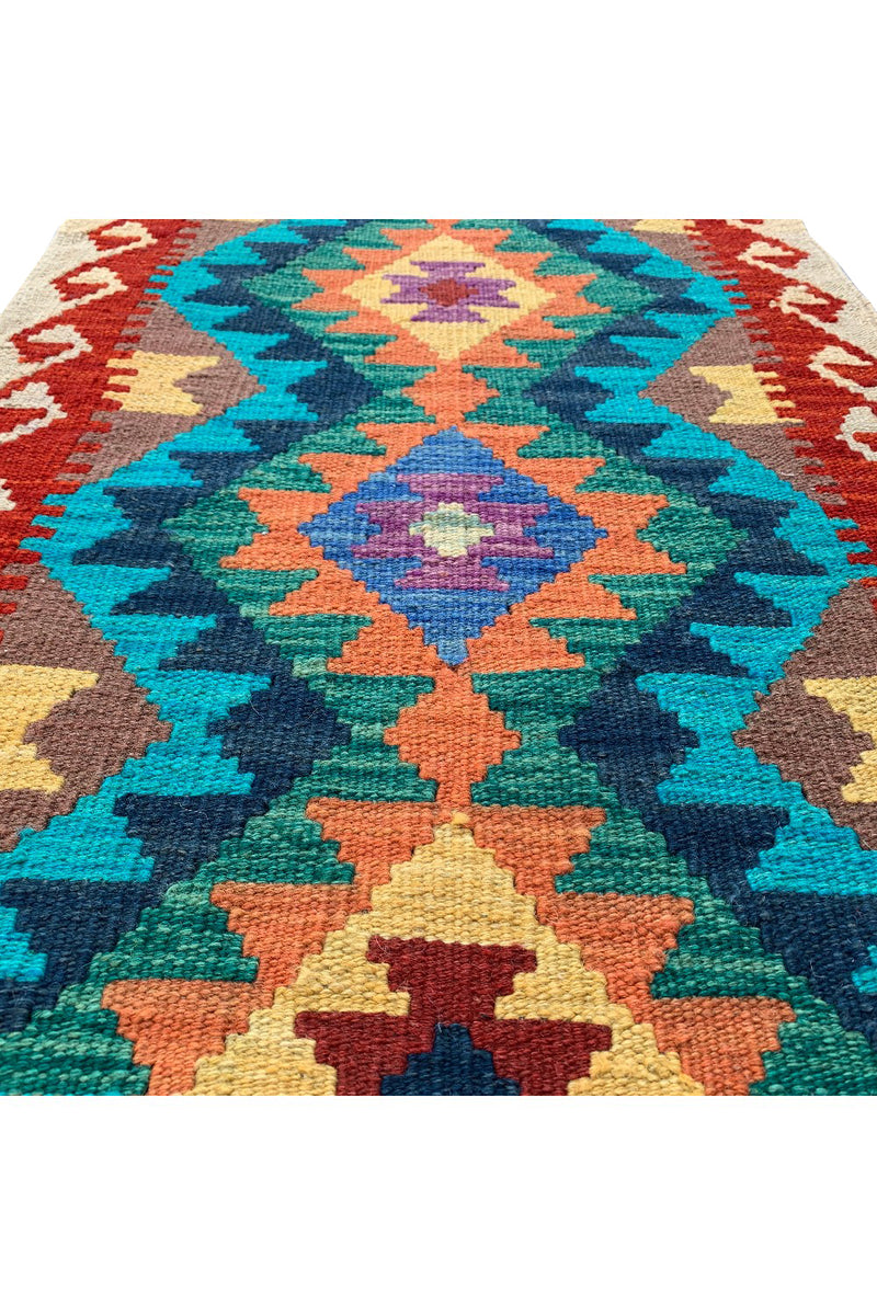 MODERN CHOBI KILIM 2.10 X 2.0 FT