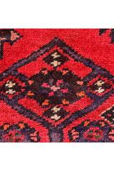 AUTHENTIC HAND KNOTTED VINTAGE HAMIDOUN WOOL AREA RUG 6.5 X 3.8 FT (516 GER)