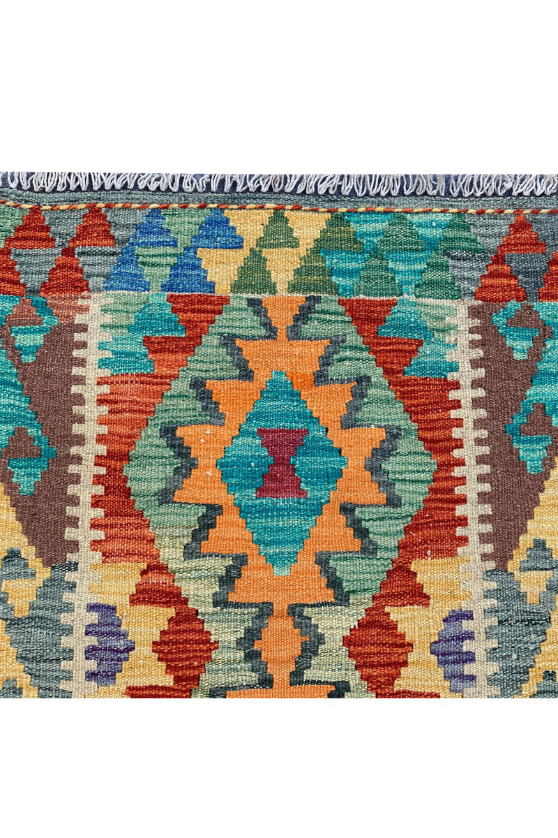 MODERN CHOBI KILIM 2.10 X 1.11 FT