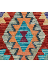 MODERN CHOBI KILIM 2.10 X 1.11 FT