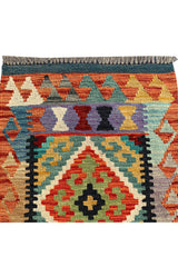 MODERN CHOBI KILIM 2.10 x 1.11 Ft