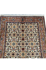 AUTHENTIC HAND KNOTTED INDO WOOL AREA RUG 6.7 X 4.4 FT (521 GER)