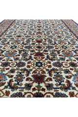 AUTHENTIC HAND KNOTTED INDO WOOL AREA RUG 6.7 X 4.4 FT (521 GER)