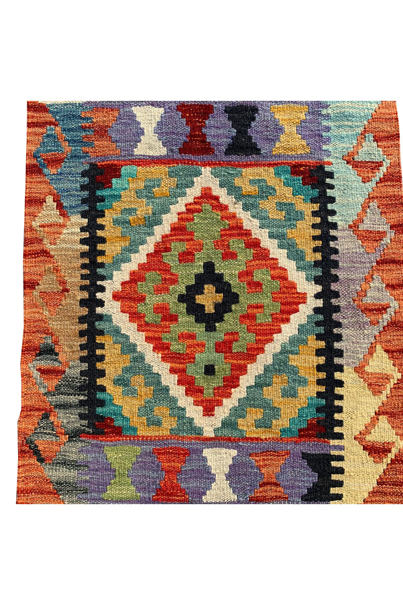 MODERN CHOBI KILIM 2.10 x 1.11 Ft