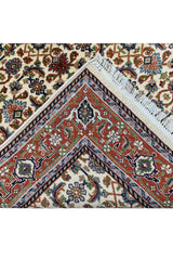 AUTHENTIC HAND KNOTTED INDO WOOL AREA RUG 6.7 X 4.4 FT (521 GER)