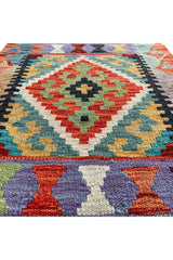 MODERN CHOBI KILIM 2.10 x 1.11 Ft