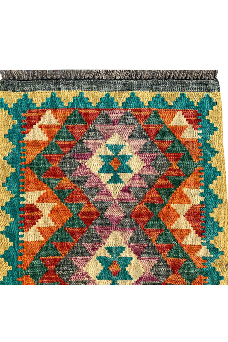 MODERN CHOBI KILIM 3.2 x 1.10 Ft